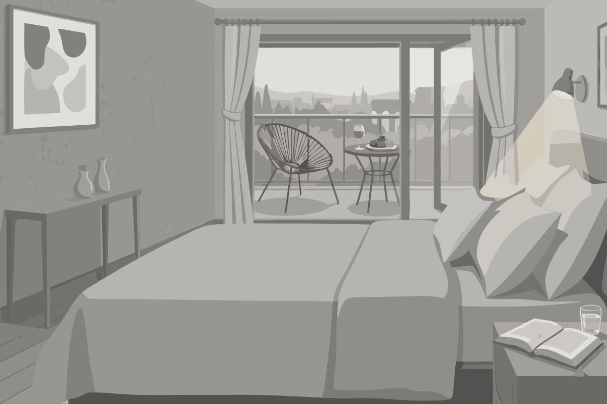 Queen Room with Two Queen Beds- Second Floor/Non-Smoking